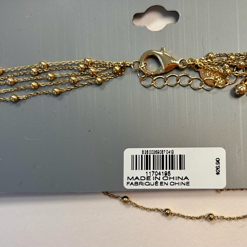 Gold Layered Express Choker​ #35 - Picture 2 of 2